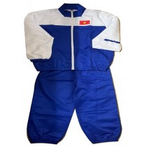 Quần áo gió thể thao Dài tay+In Chữ và Cờ Việt Nam QA24